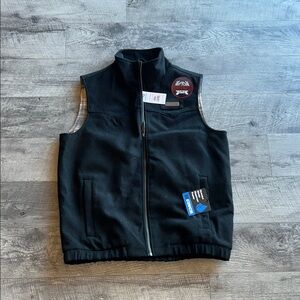 NWT CINCH Men's Black Vest